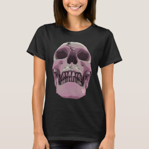 Cool Graphic Skull Death Skeleton Goth Halloween T-Shirt