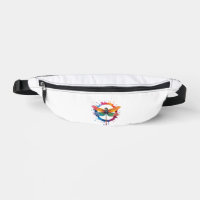 Cool Graphic Tie Dye Sunglasses Dragonfly Illustra