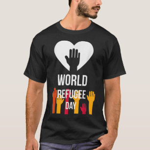 Cool Graphic World Refugee Day T-Shirt