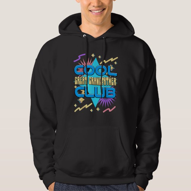 Cool Great Grandfather Club  Great Grandfather Hum Hoodie (Front)