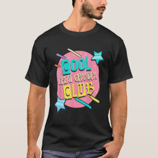 Cool Great Grandpa Club  Great Grandpa Humor T-Shirt