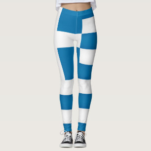 Cool Greece Flag Fashion Leggings