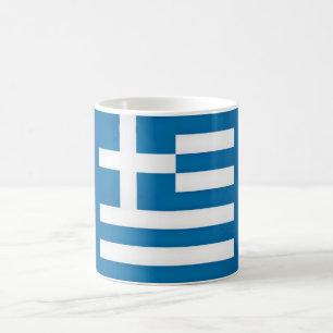 Cool Greek Flag Coffee Mug