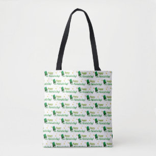 Cool Green Hats Happy St. Patrick's Day  Tote Bag
