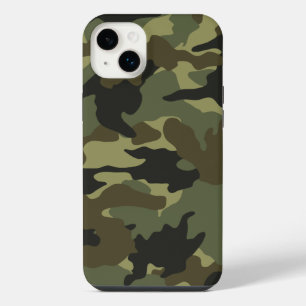 Cool Green Khaki Camo Camouflage Pattern iPhone Case