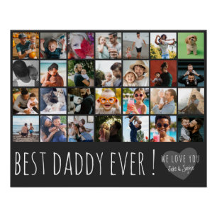 Cool Grey 28 Photo Best Daddy Ever Poster