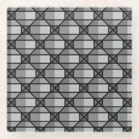 Cool Grey Shaded 3-Dimensional Pattern