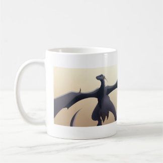 Cool Grey Wyvern Coffee Mug