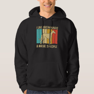 Cool Greyhound For Men Women Sighthound Pet Dog Br Hoodie