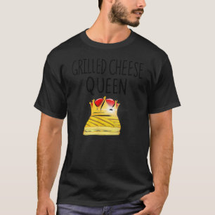 Cool Grilled Cheese Queen Funny Toasted Sandwich M T-Shirt