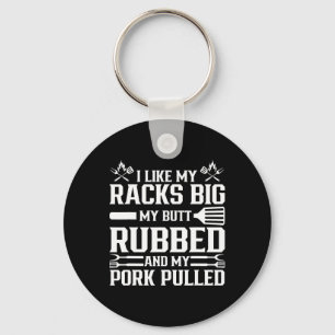 Cool Grilling Pork Rub Smoking Bbq Meat Smoker Key Ring