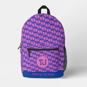 Cool Groomsmen Girly Personalised Sports Backpack