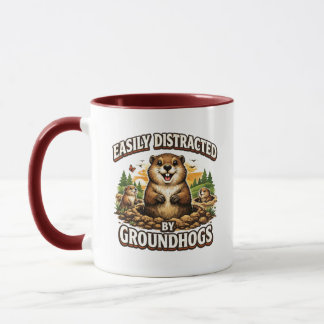 Cool Groundhog Day Groundhog | Funny February Mug
