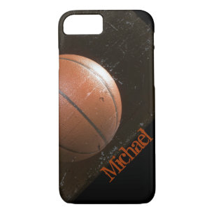 Cool Grunge Basketball Personalised iPhone 8/7 Case