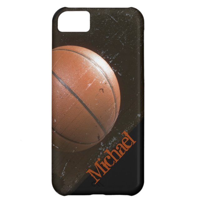 Cool Grunge Basketball Personalised Case-Mate iPhone Case (Back)