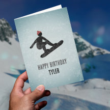 Cool Grungy Snowboarder on Distressed Metal custom