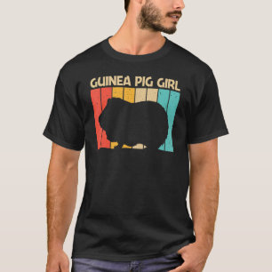 Cool Guinea Pig For Girls Kids Cavy Pet Rodent T-Shirt
