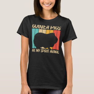 Cool Guinea Pig For Men Women Cavy Pet Rodent  3 T-Shirt