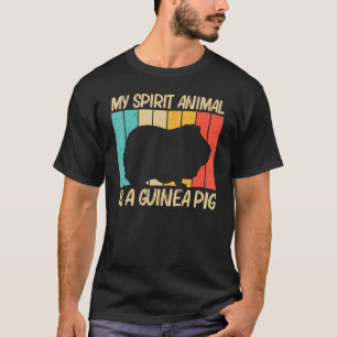 Cool Guinea Pig For Men Women Cavy Pet Rodent 4 T-Shirt