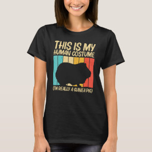 Cool Guinea Pig For Men Women Cavy Pet Rodent T-Shirt