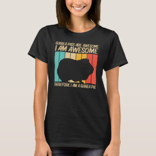 Cool Guinea Pig For Men Women Cavy Pet Rodent T-Shirt