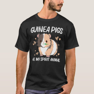 Cool Guinea Pig For Men Women Wheek Fluffy Cavy Pe T-Shirt