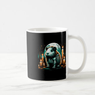 Cool Guinea Pig Skeleton Halloween Christmas Birth Coffee Mug