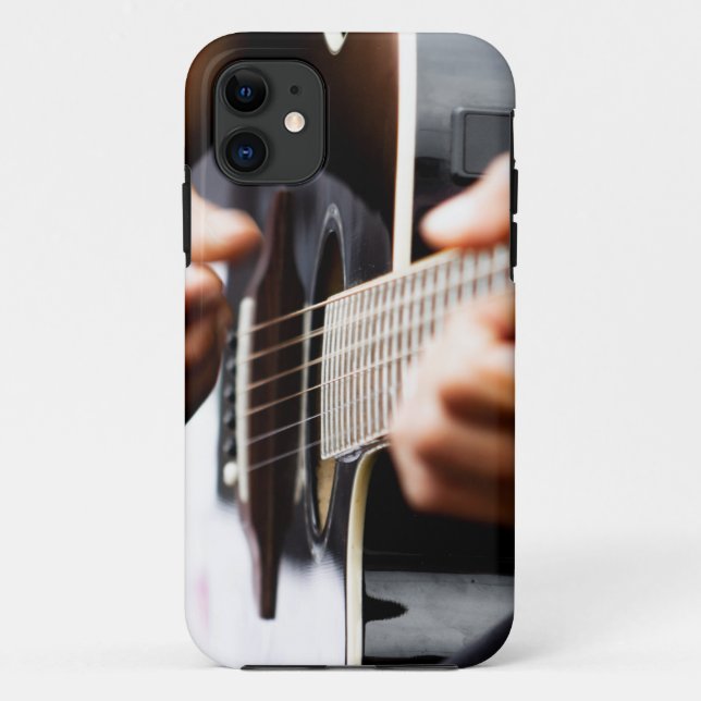 Cool Guitar Case-Mate iPhone Case (Back)