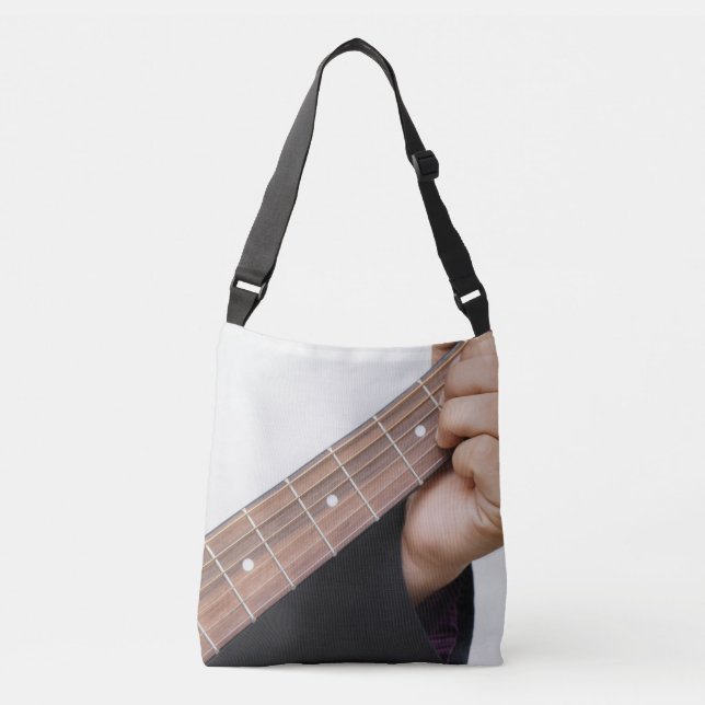 Cool Guitar Crossbody Bag (Front)