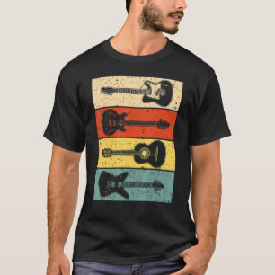 Cool Guitar For Men Women Vintage Guitar Guitaris T-Shirt