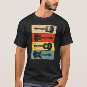 Cool Guitar For Men Women Vintage Guitar Guitaris T-Shirt