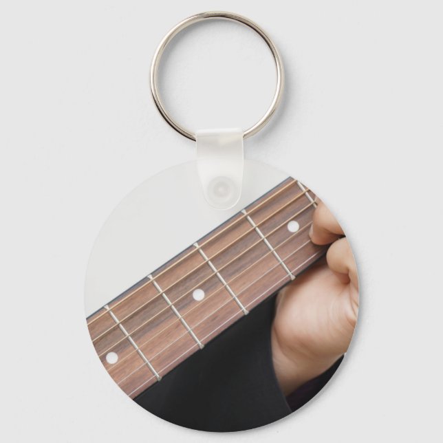 Cool Guitar Key Ring (Front)