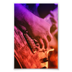 Cool Guitar Photo Print