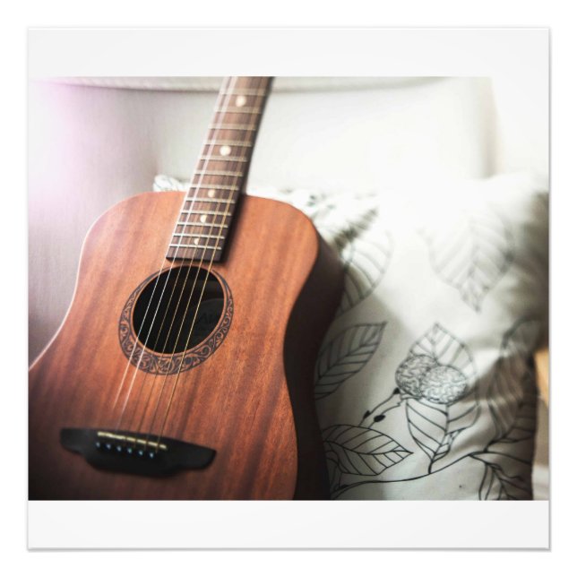 Cool Guitar Photo Print (Front)