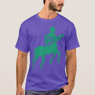 Cool guitar player centaur ical creature man gift T-Shirt