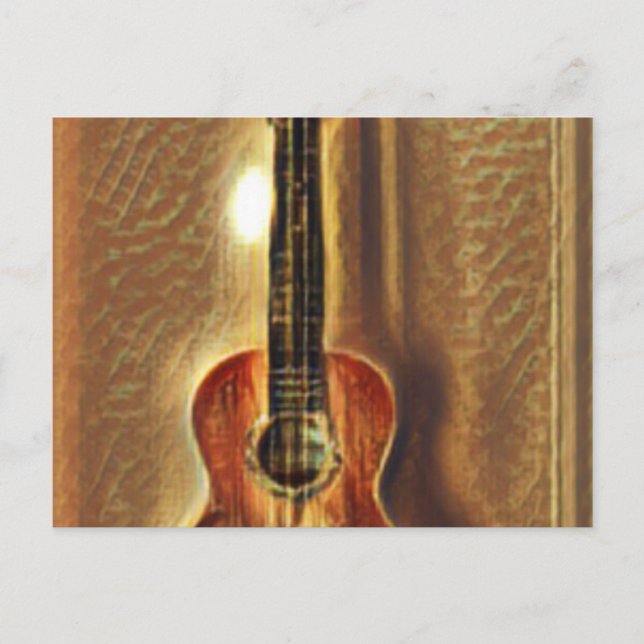 Cool Guitar Postcard (Front)