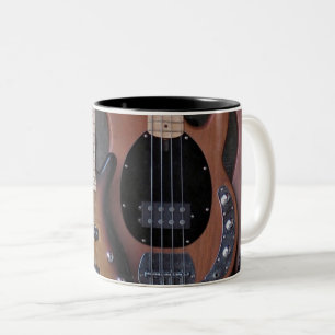Cool Guitar Two-Tone Coffee Mug