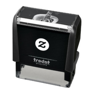 Cool guitarist gift self-inking stamp