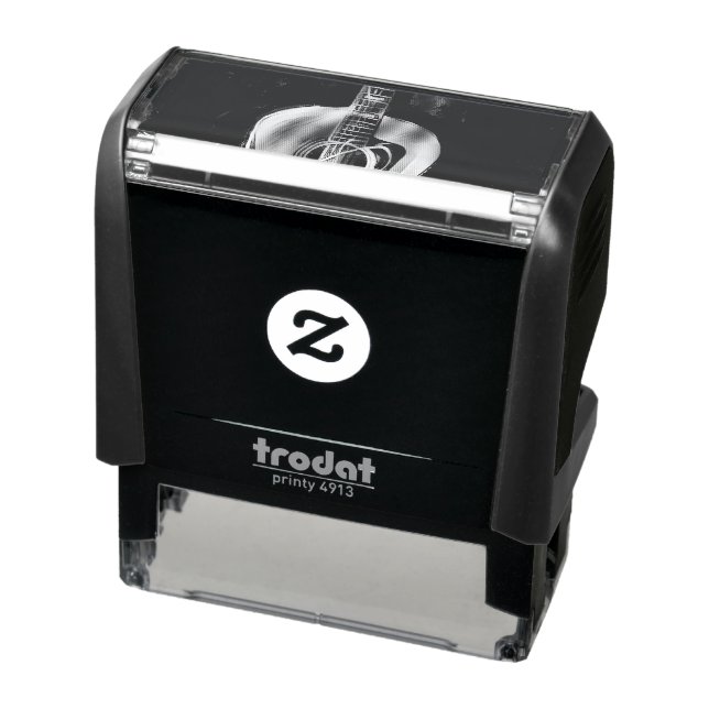 Cool guitarist gift self-inking stamp (Product)