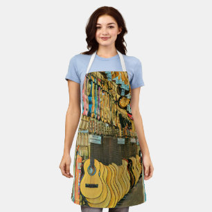 Cool guitarist gifts apron
