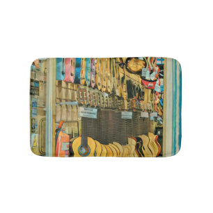 Cool guitarist gifts bath mat