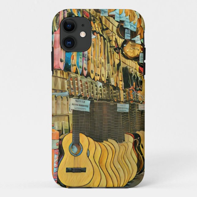 Cool guitarist gifts Case-Mate iPhone case (Back)
