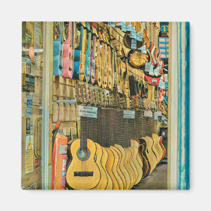 Cool guitarist gifts magnet
