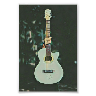 Cool guitarist gifts photo print
