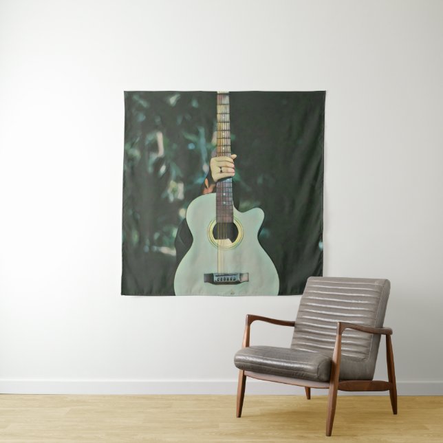 Cool guitarist gifts tapestry (In Situ)