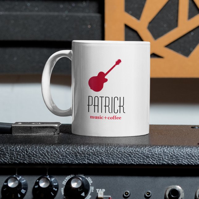 cool guitars personalised mug (Creator Uploaded)