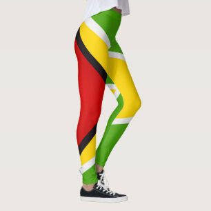 Cool Guyana Flag Fashion Leggings