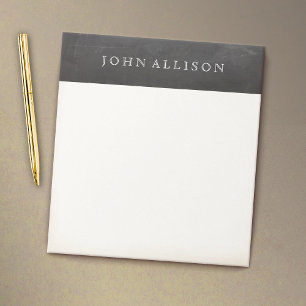 Cool Guy's Aged Vintage Notepad