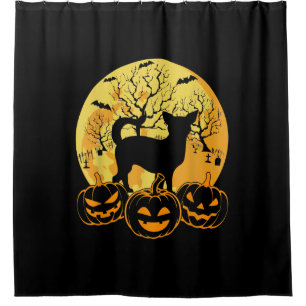 Cool Halloween Costumes Chihuahua Dog Lover Gifts Shower Curtain