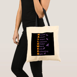 Cool Halloween Design Tote Bag